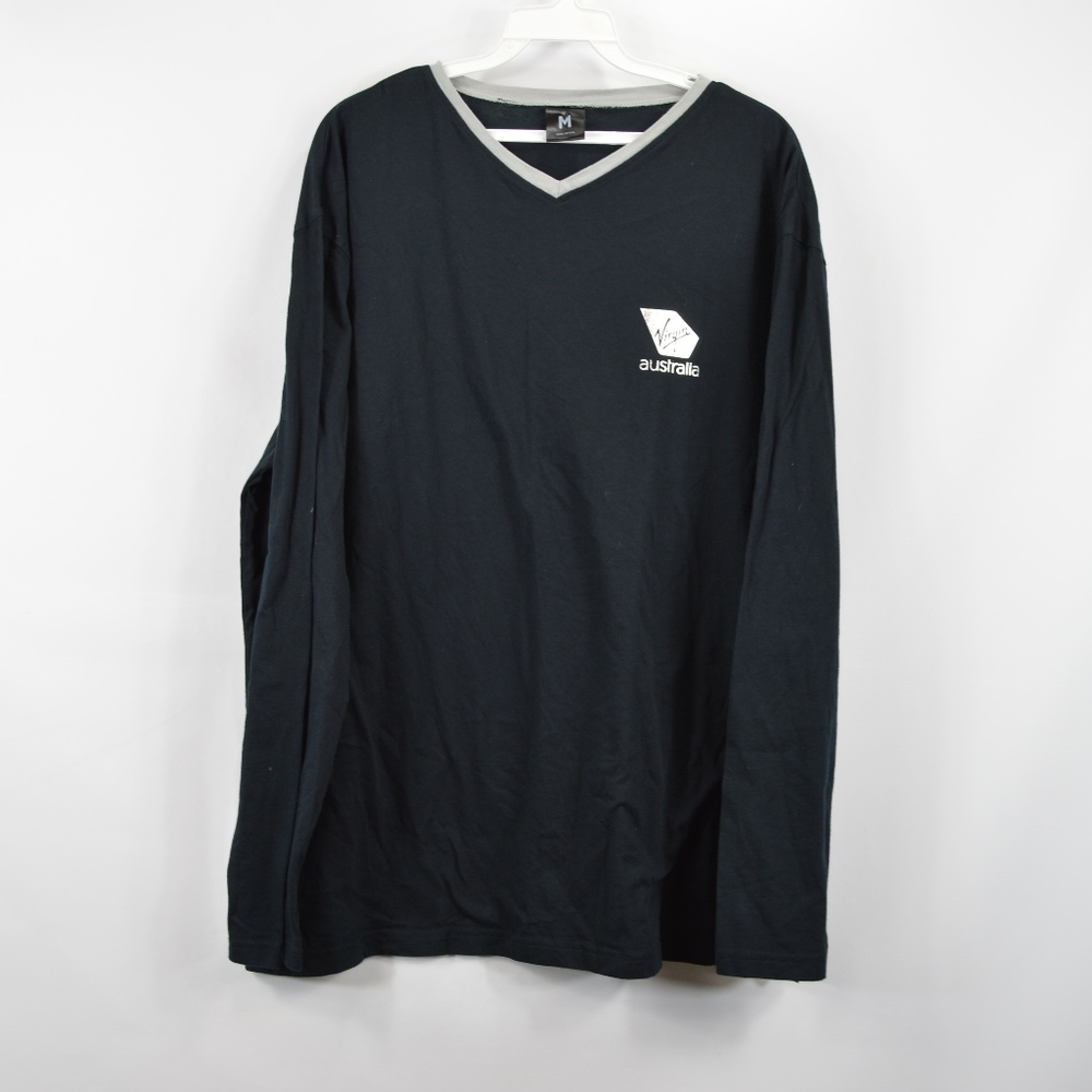 Virgin Australia Mens Medium Long Sleeve T Shirt
